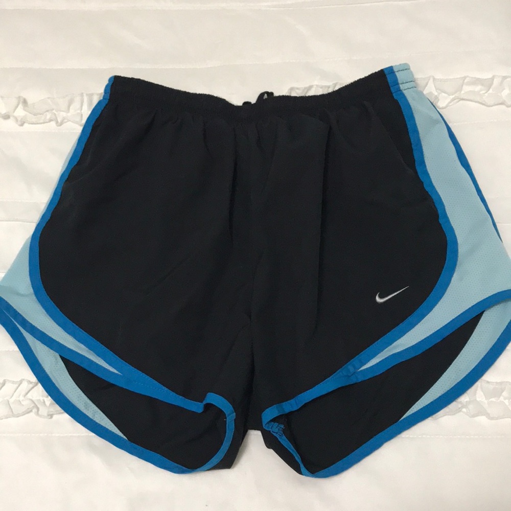 Nike shorts black and blue
